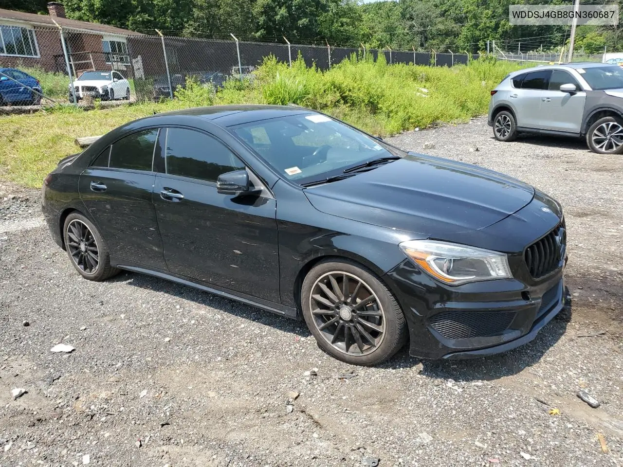 2016 Mercedes-Benz Cla 250 4Matic VIN: WDDSJ4GB8GN360687 Lot: 65546825