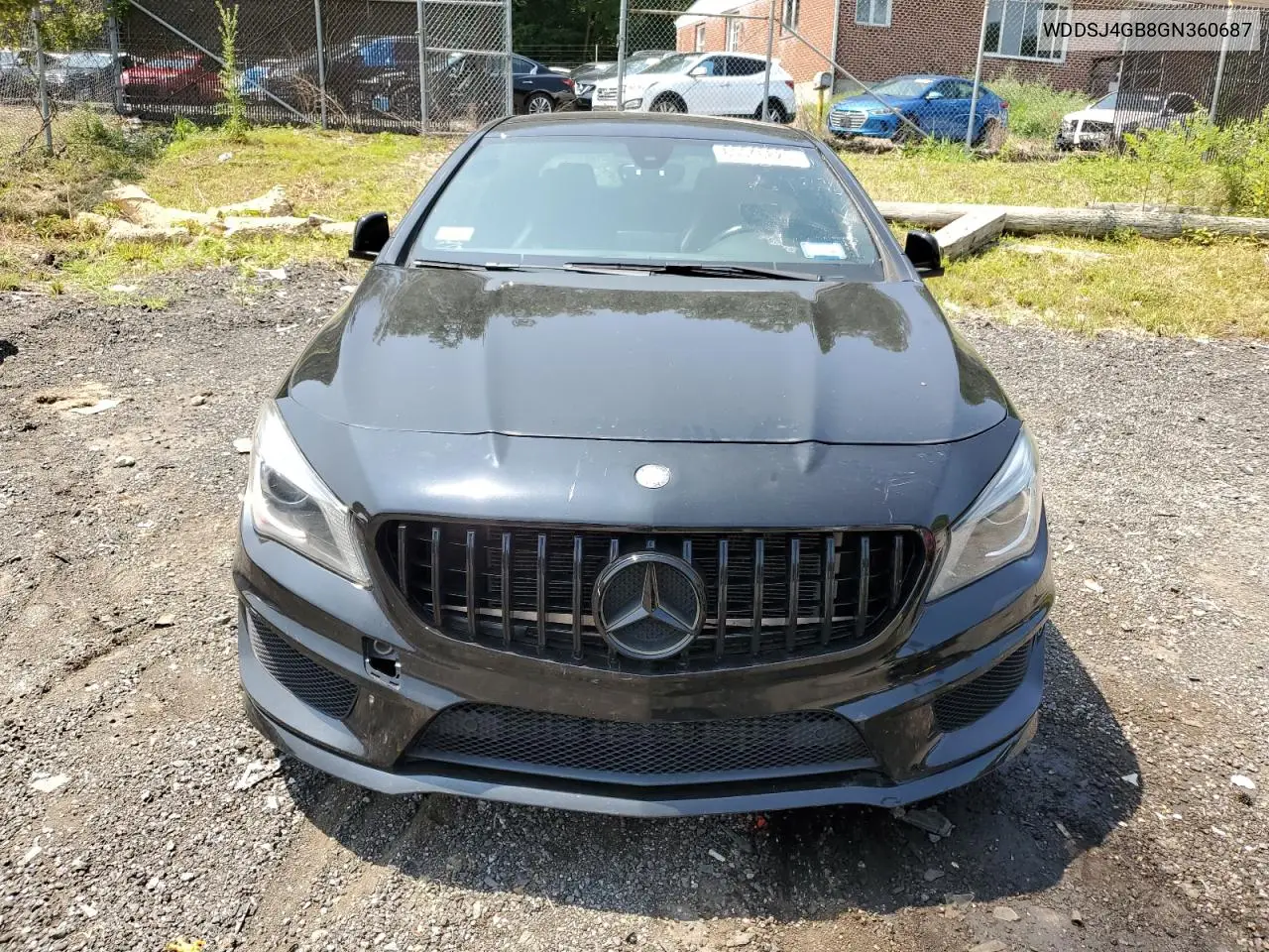 2016 Mercedes-Benz Cla 250 4Matic VIN: WDDSJ4GB8GN360687 Lot: 65546825