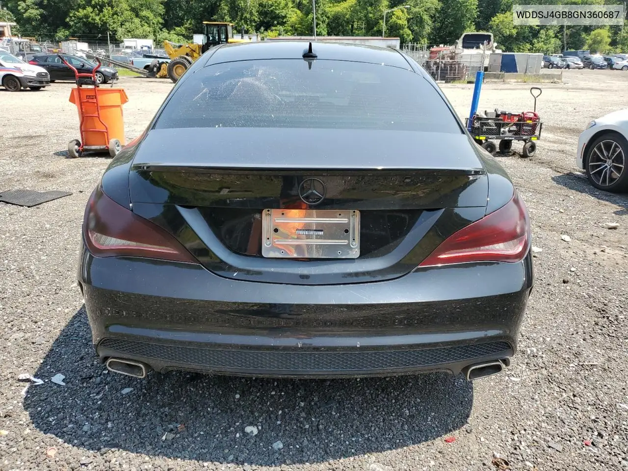 2016 Mercedes-Benz Cla 250 4Matic VIN: WDDSJ4GB8GN360687 Lot: 65546825