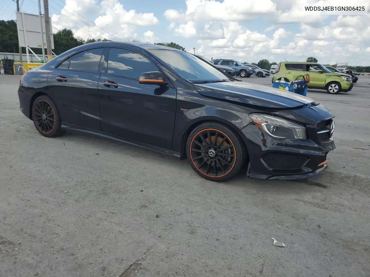 2016 Mercedes-Benz Cla 250 VIN: WDDSJ4EB1GN306425 Lot: 66145165