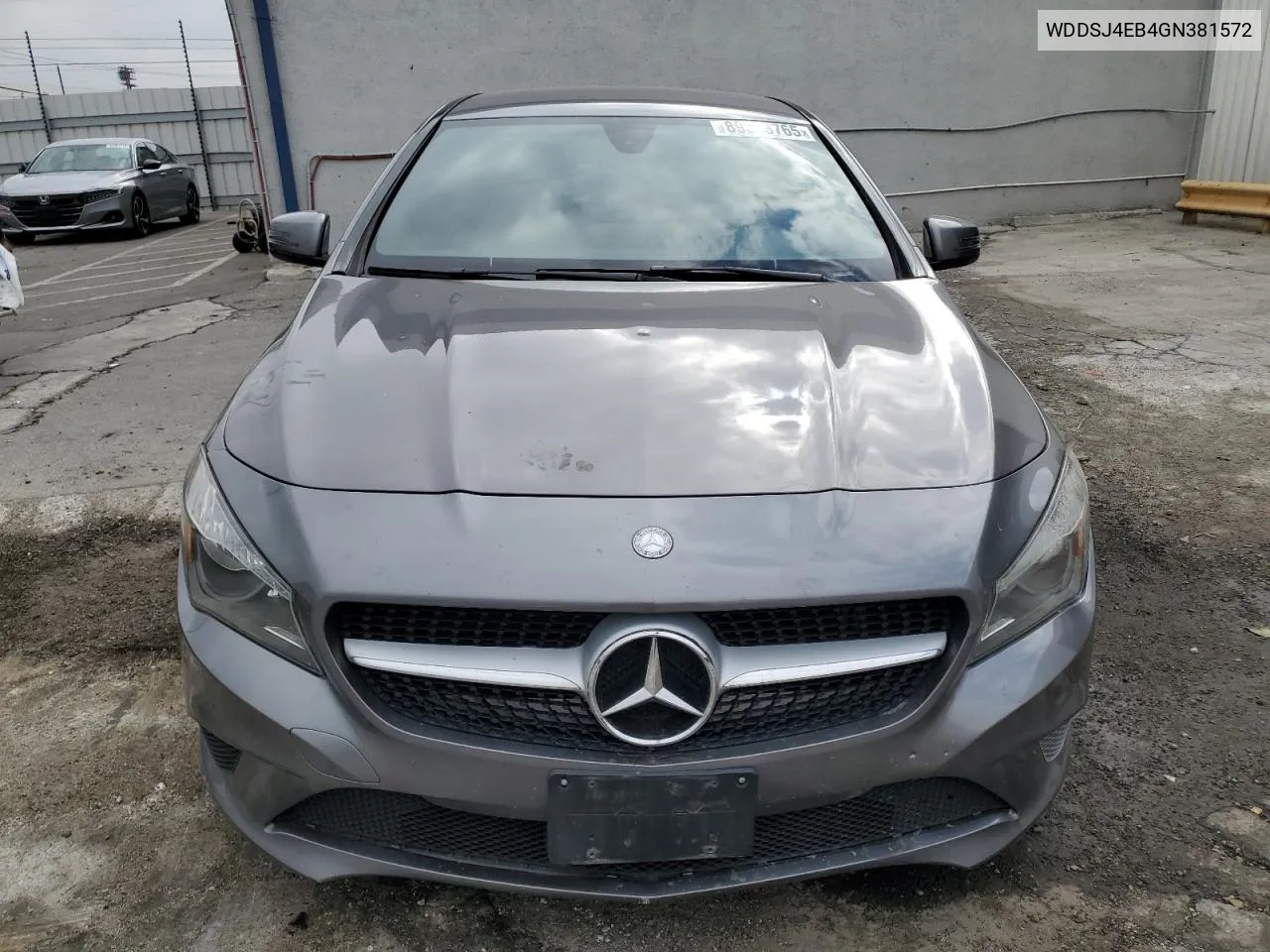2016 Mercedes-Benz Cla 250 VIN: WDDSJ4EB4GN381572 Lot: 89383765
