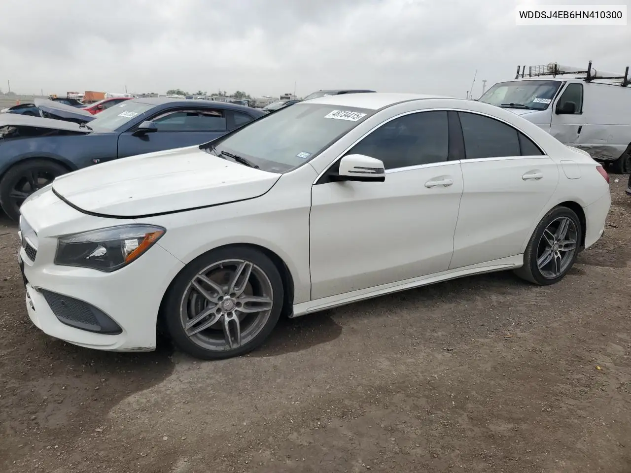 2017 Mercedes-Benz Cla 250 VIN: WDDSJ4EB6HN410300 Lot: 48734415
