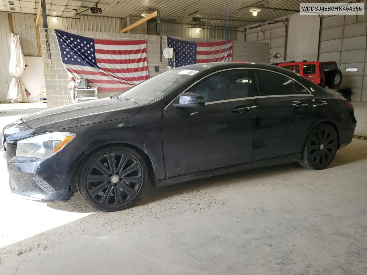 2017 Mercedes-Benz Cla 250 VIN: WDDSJ4EB0HN454356 Lot: 52811465