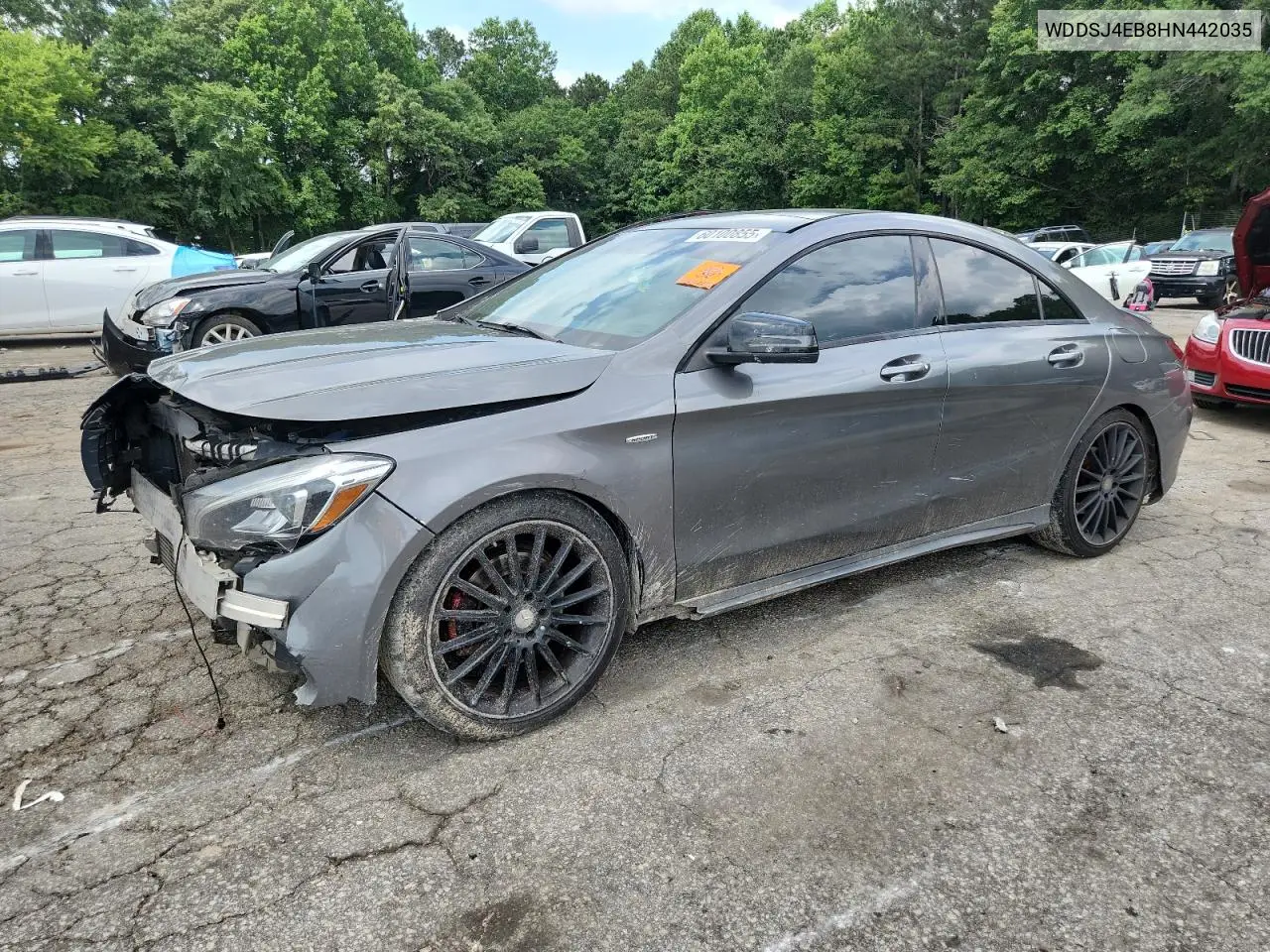 2017 Mercedes-Benz Cla 250 VIN: WDDSJ4EB8HN442035 Lot: 60100855