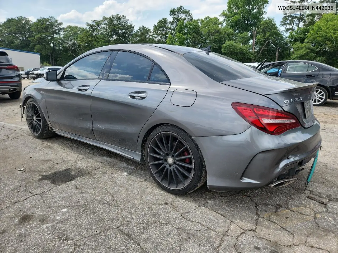 2017 Mercedes-Benz Cla 250 VIN: WDDSJ4EB8HN442035 Lot: 60100855