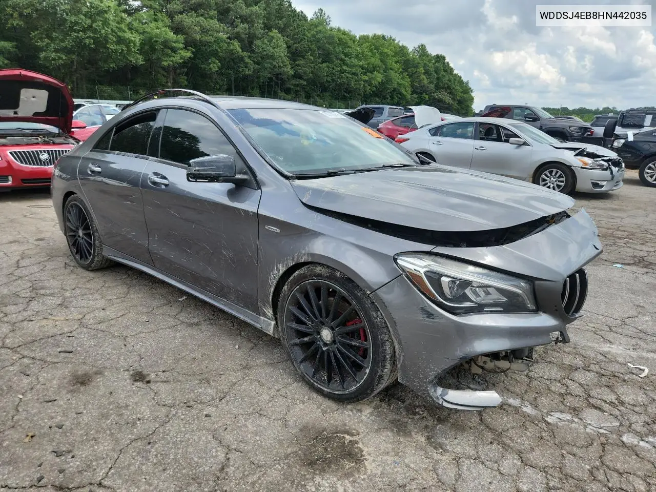 2017 Mercedes-Benz Cla 250 VIN: WDDSJ4EB8HN442035 Lot: 60100855