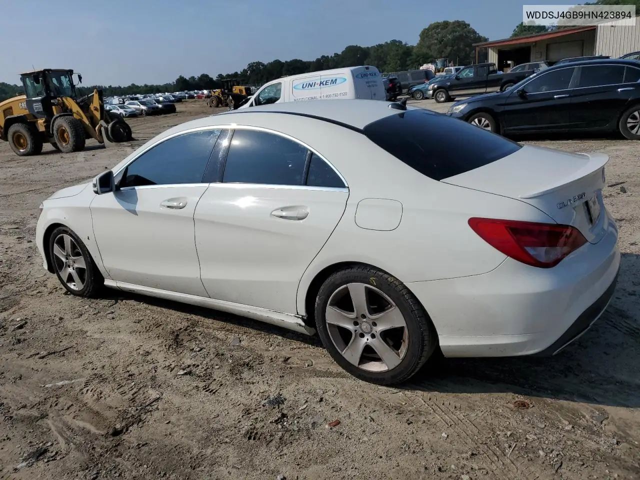 2017 Mercedes-Benz Cla 250 4Matic VIN: WDDSJ4GB9HN423894 Lot: 62673625
