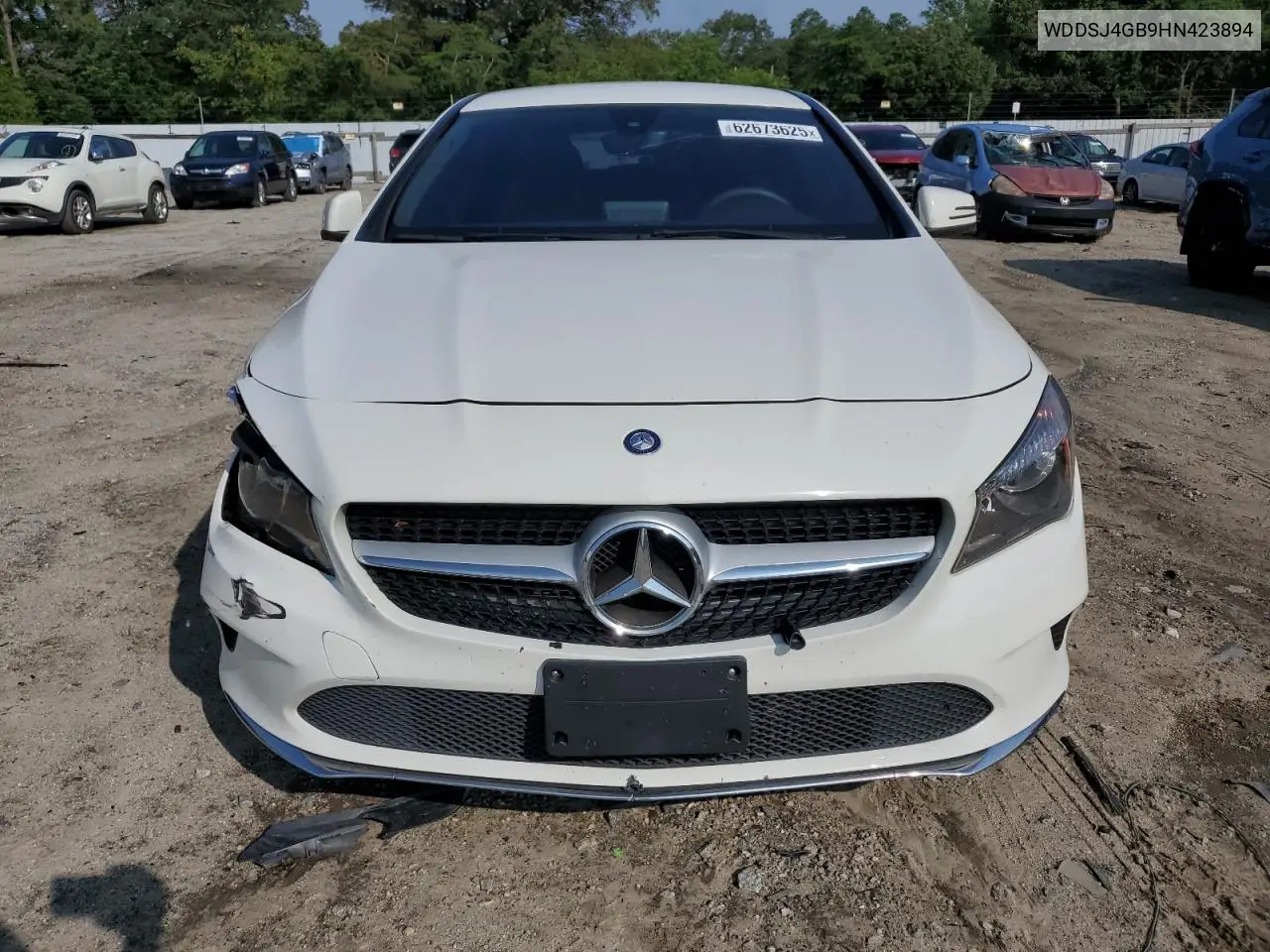 2017 Mercedes-Benz Cla 250 4Matic VIN: WDDSJ4GB9HN423894 Lot: 62673625