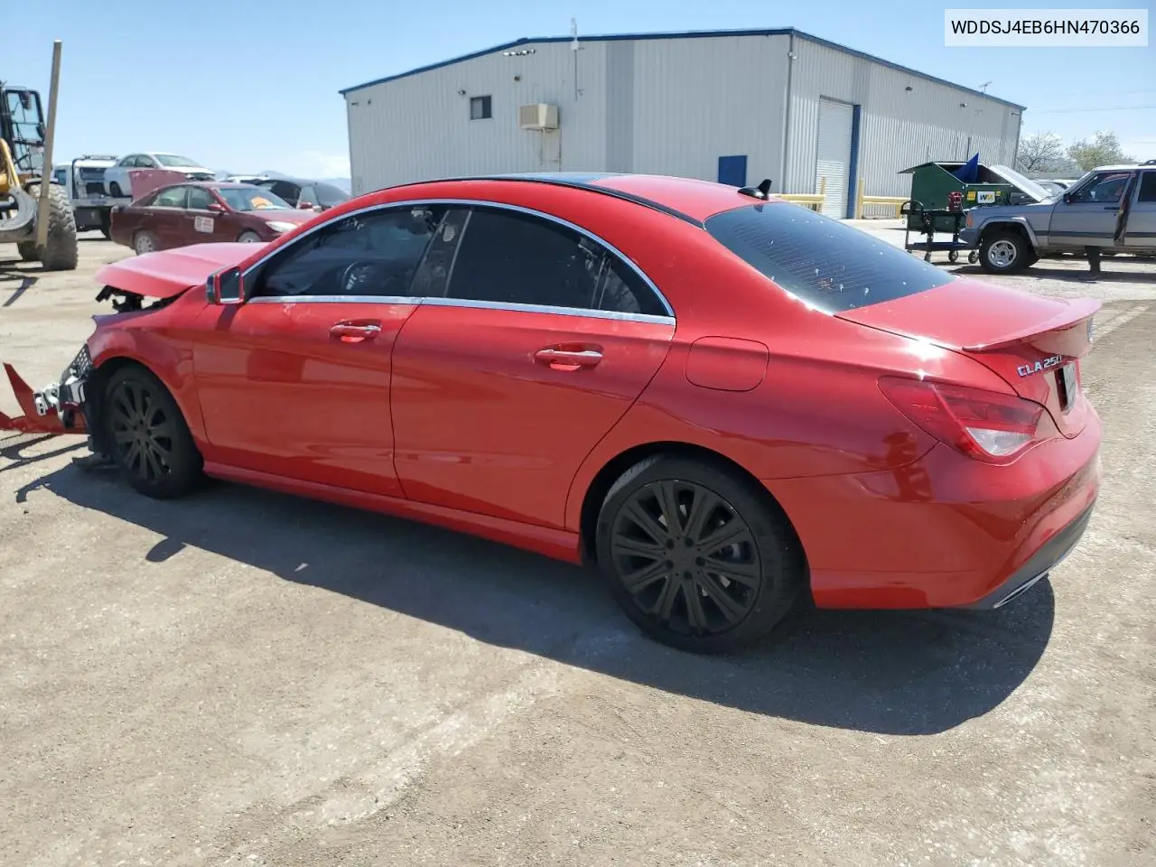 2017 Mercedes-Benz Cla 250 VIN: WDDSJ4EB6HN470366 Lot: 62874265