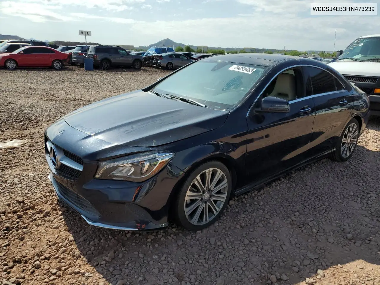 2017 Mercedes-Benz Cla 250 VIN: WDDSJ4EB3HN473239 Lot: 64899405
