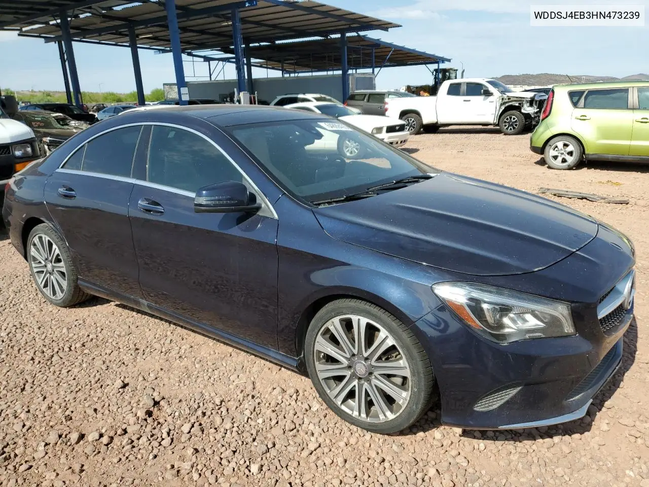 2017 Mercedes-Benz Cla 250 VIN: WDDSJ4EB3HN473239 Lot: 64899405