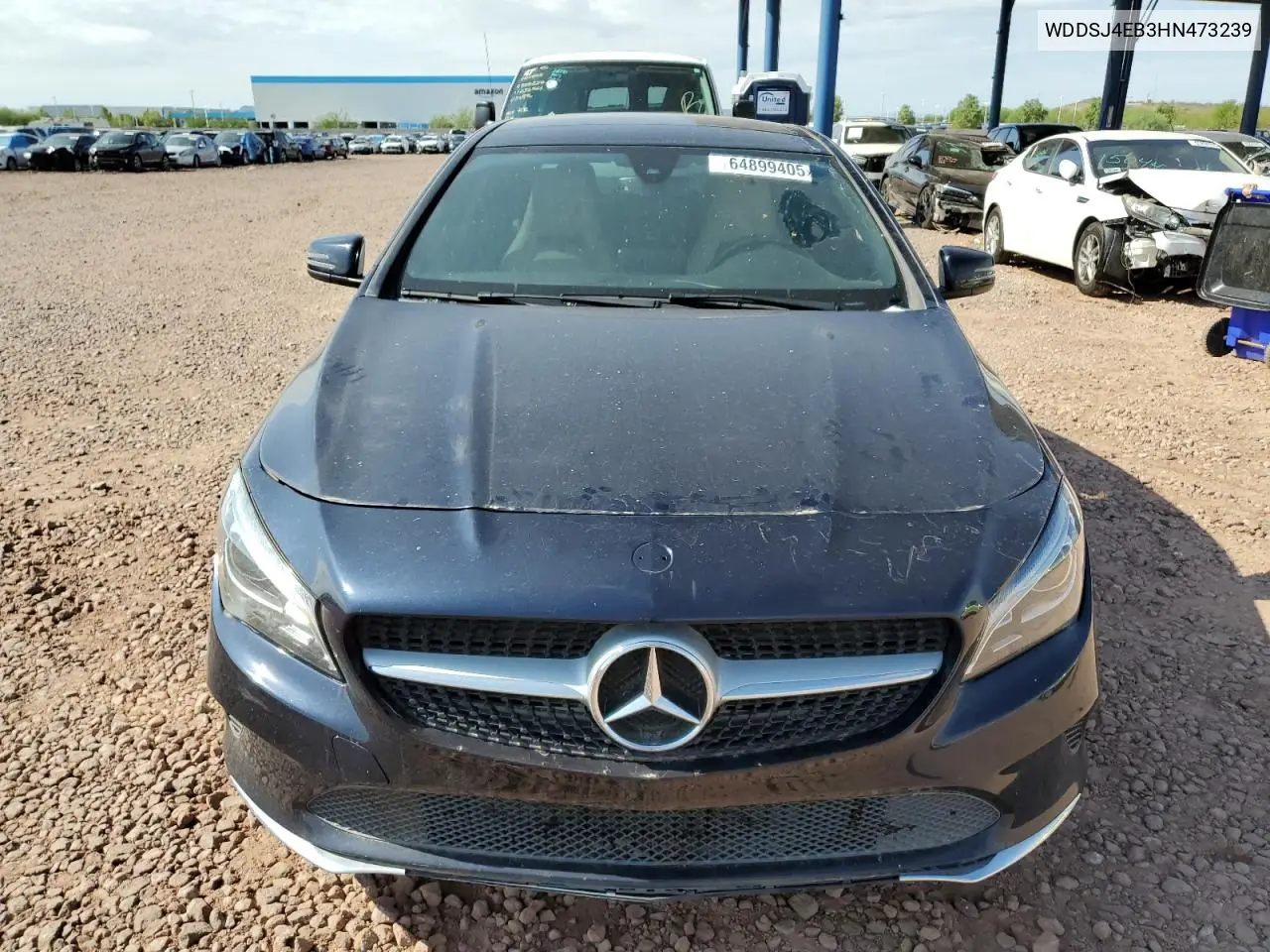 2017 Mercedes-Benz Cla 250 VIN: WDDSJ4EB3HN473239 Lot: 64899405
