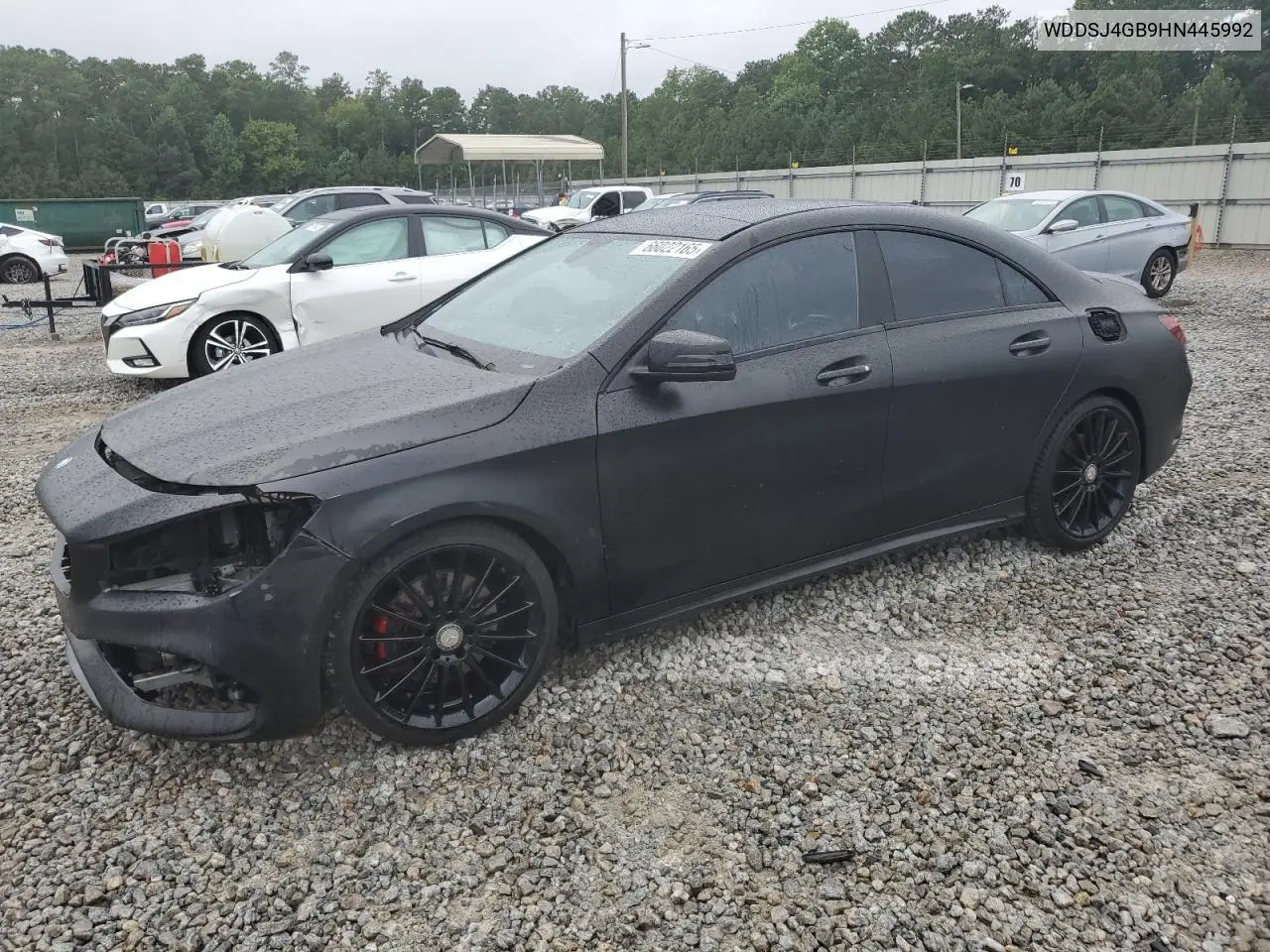 2017 Mercedes-Benz Cla 250 4Matic VIN: WDDSJ4GB9HN445992 Lot: 66022165