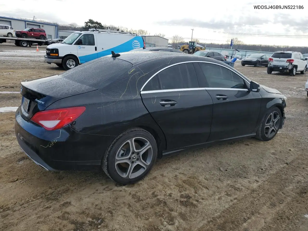 2018 Mercedes-Benz Cla 250 4Matic VIN: WDDSJ4GB9JN522186 Lot: 41446345