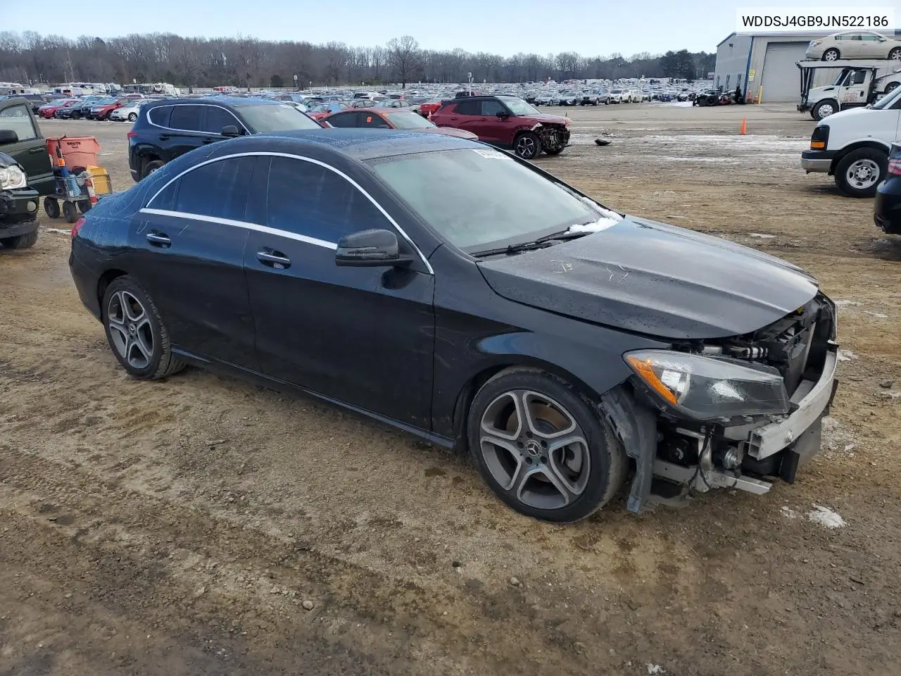2018 Mercedes-Benz Cla 250 4Matic VIN: WDDSJ4GB9JN522186 Lot: 41446345