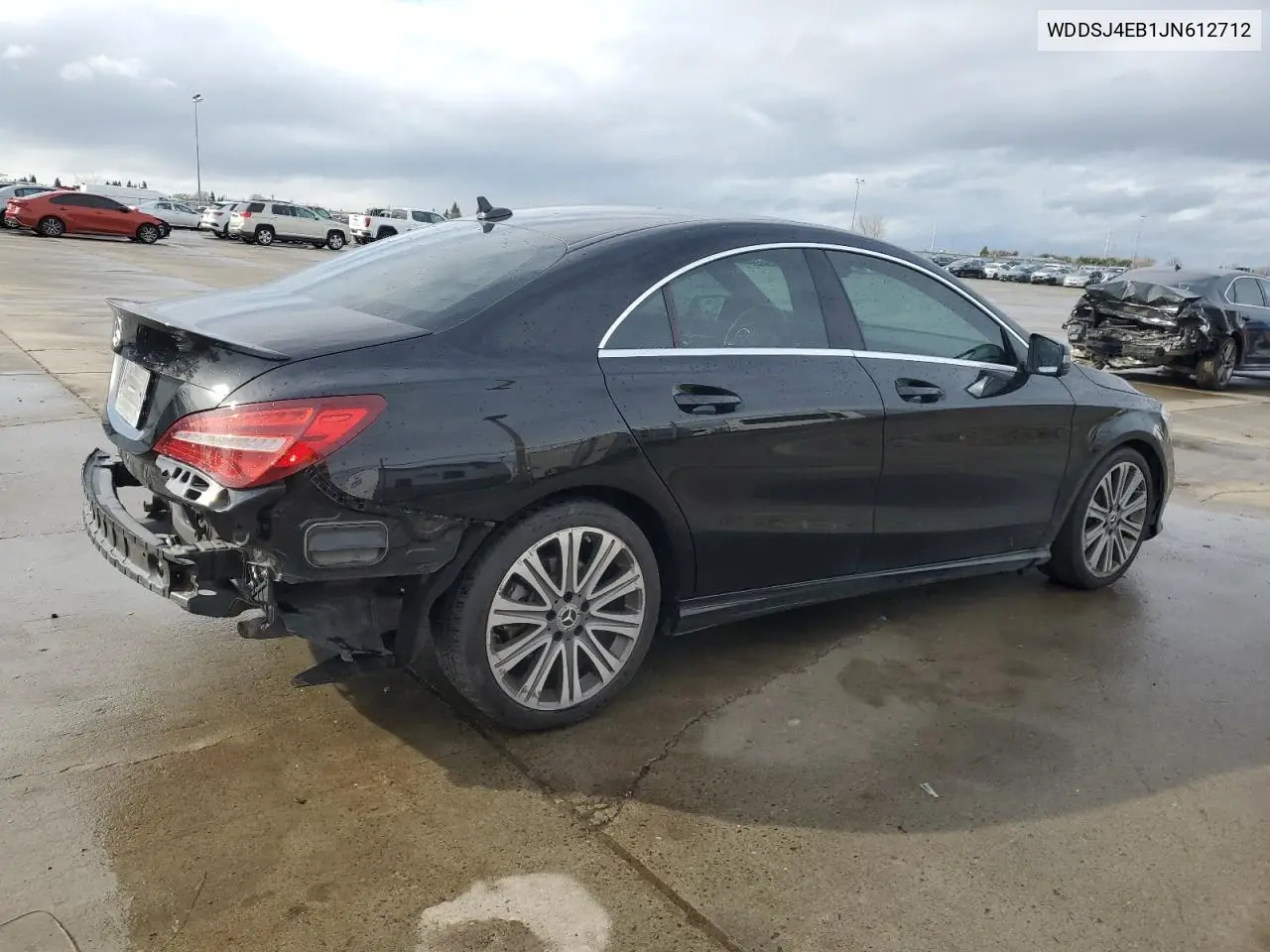 2018 Mercedes-Benz Cla 250 VIN: WDDSJ4EB1JN612712 Lot: 45273445