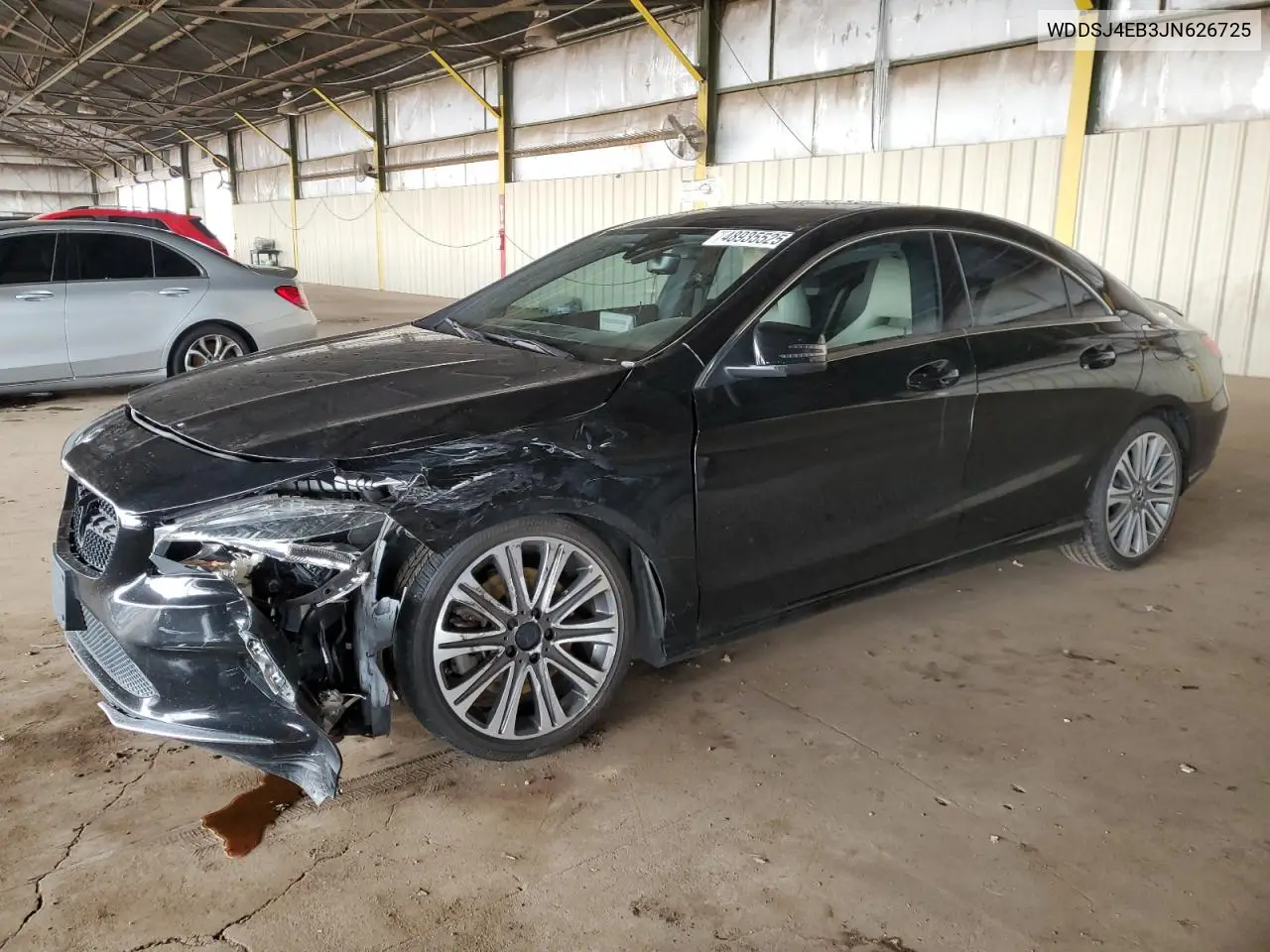 2018 Mercedes-Benz Cla 250 VIN: WDDSJ4EB3JN626725 Lot: 48935525