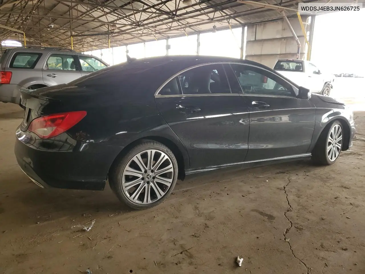 2018 Mercedes-Benz Cla 250 VIN: WDDSJ4EB3JN626725 Lot: 48935525