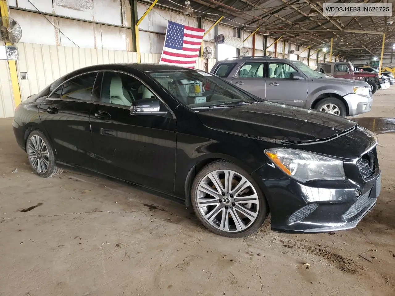2018 Mercedes-Benz Cla 250 VIN: WDDSJ4EB3JN626725 Lot: 48935525