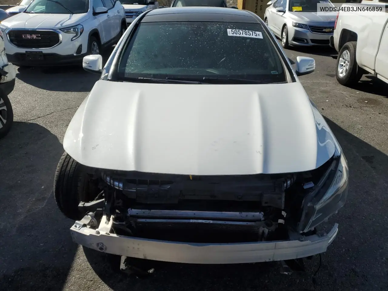 2018 Mercedes-Benz Cla 250 VIN: WDDSJ4EB3JN646859 Lot: 50578575