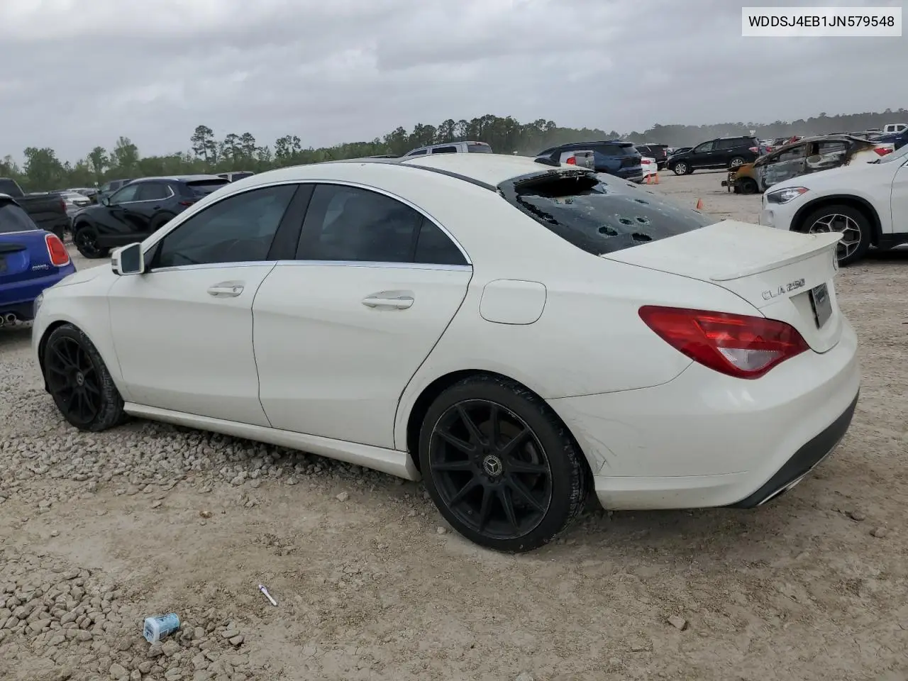 2018 Mercedes-Benz Cla 250 VIN: WDDSJ4EB1JN579548 Lot: 51684535