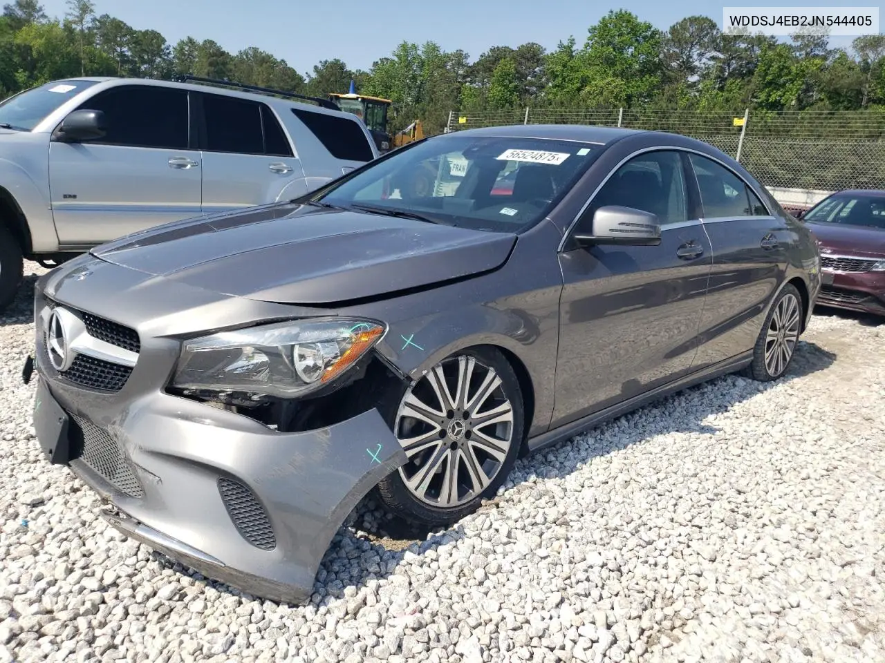 2018 Mercedes-Benz Cla 250 VIN: WDDSJ4EB2JN544405 Lot: 56524875