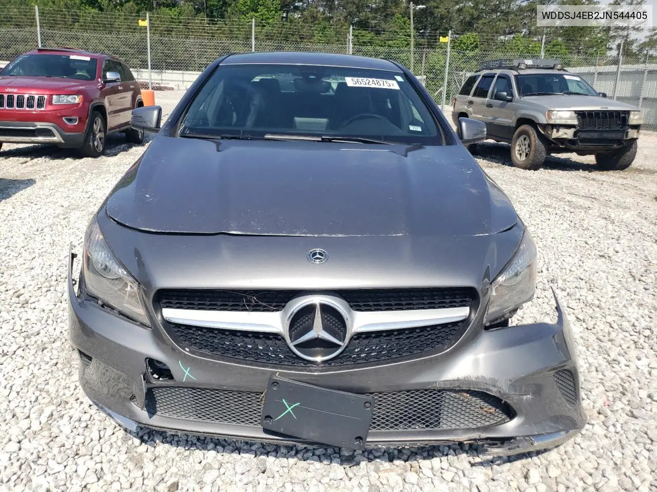 2018 Mercedes-Benz Cla 250 VIN: WDDSJ4EB2JN544405 Lot: 56524875