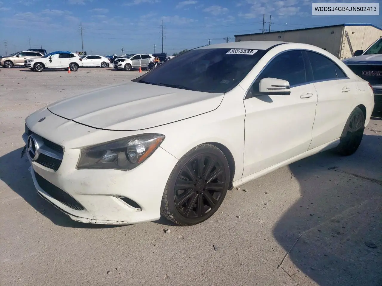 2018 Mercedes-Benz Cla 250 4Matic VIN: WDDSJ4GB4JN502413 Lot: 56572235