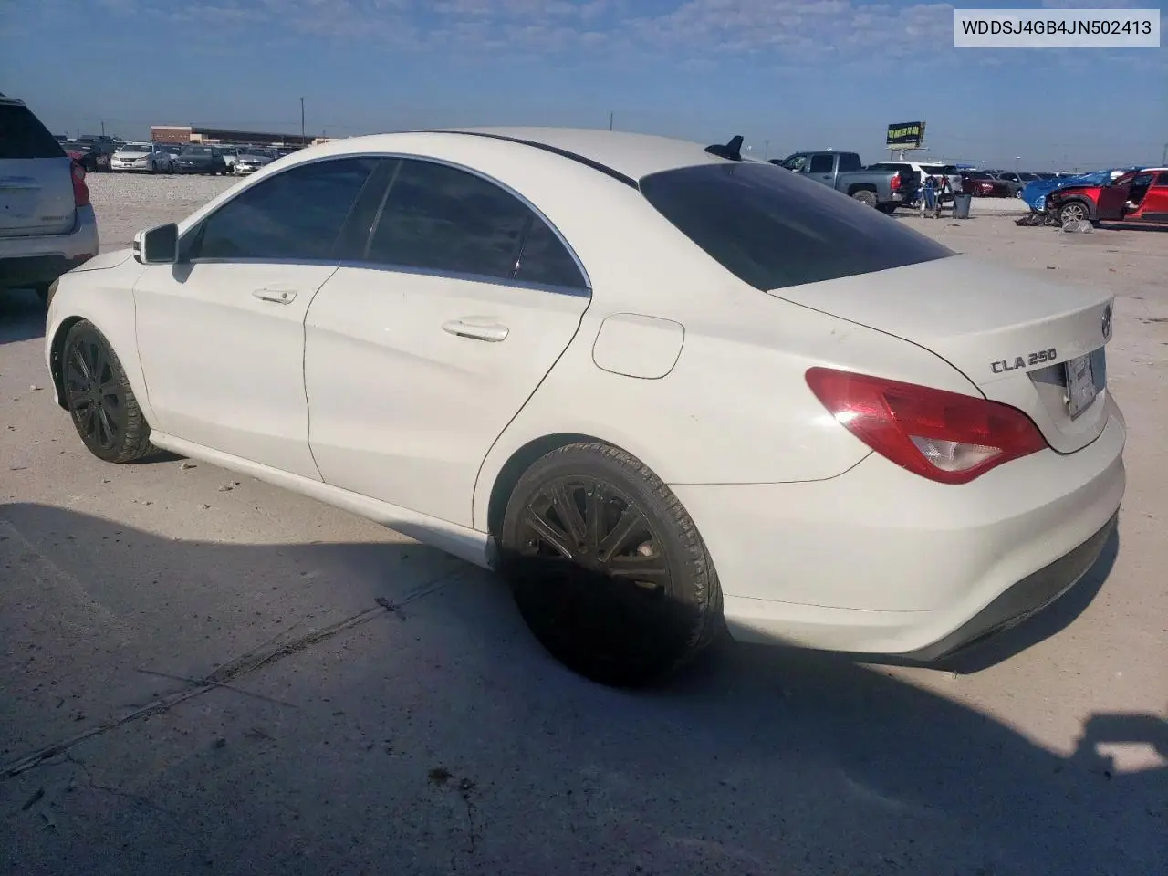 2018 Mercedes-Benz Cla 250 4Matic VIN: WDDSJ4GB4JN502413 Lot: 56572235
