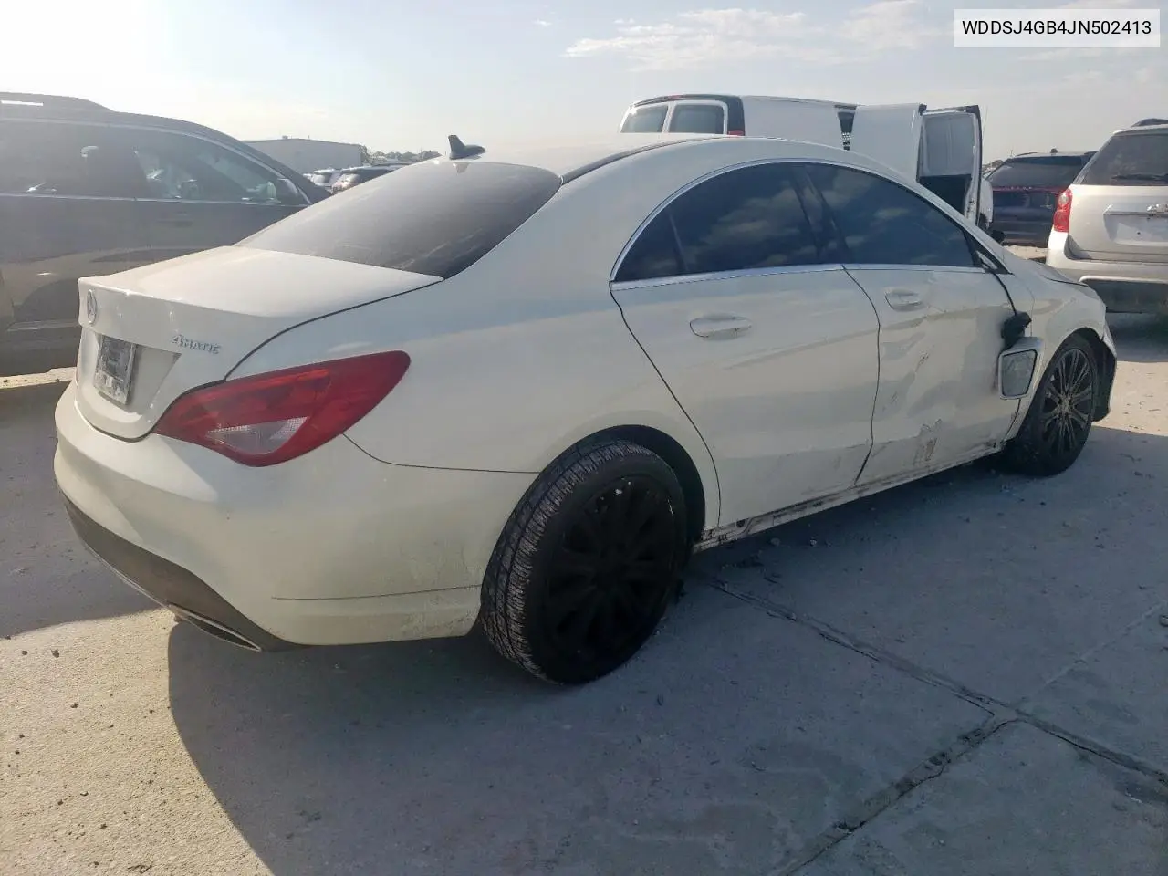 2018 Mercedes-Benz Cla 250 4Matic VIN: WDDSJ4GB4JN502413 Lot: 56572235