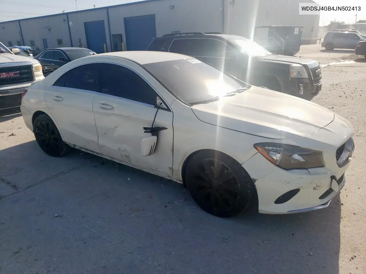 2018 Mercedes-Benz Cla 250 4Matic VIN: WDDSJ4GB4JN502413 Lot: 56572235