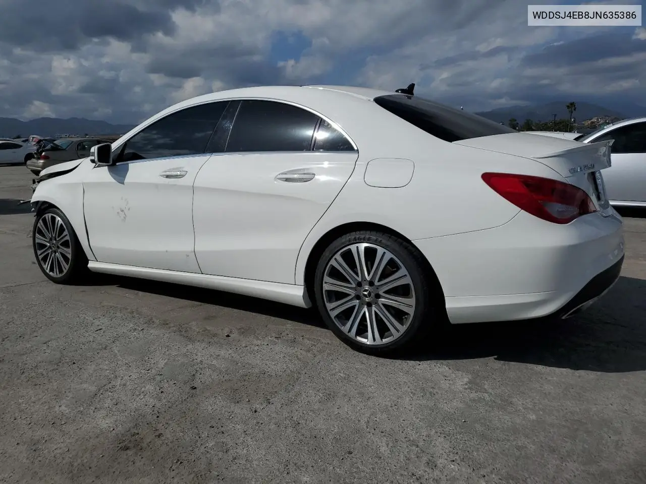 2018 Mercedes-Benz Cla 250 VIN: WDDSJ4EB8JN635386 Lot: 57056045