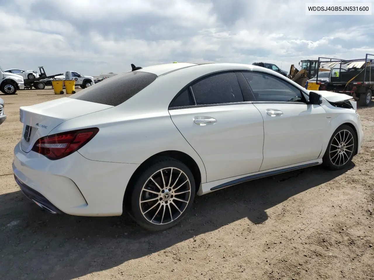 2018 Mercedes-Benz Cla 250 4Matic VIN: WDDSJ4GB5JN531600 Lot: 61187985