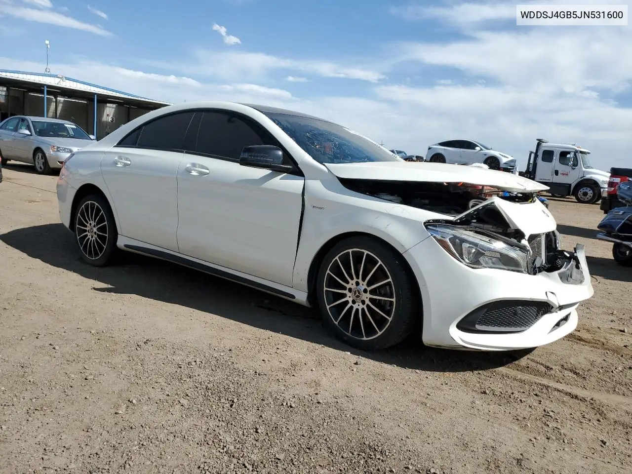 2018 Mercedes-Benz Cla 250 4Matic VIN: WDDSJ4GB5JN531600 Lot: 61187985