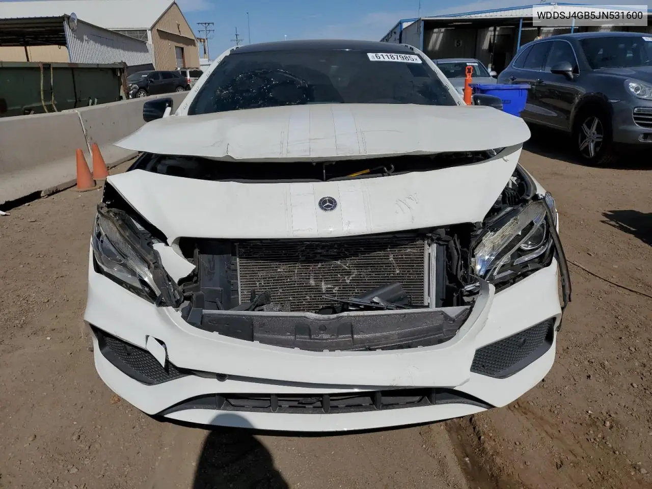 2018 Mercedes-Benz Cla 250 4Matic VIN: WDDSJ4GB5JN531600 Lot: 61187985