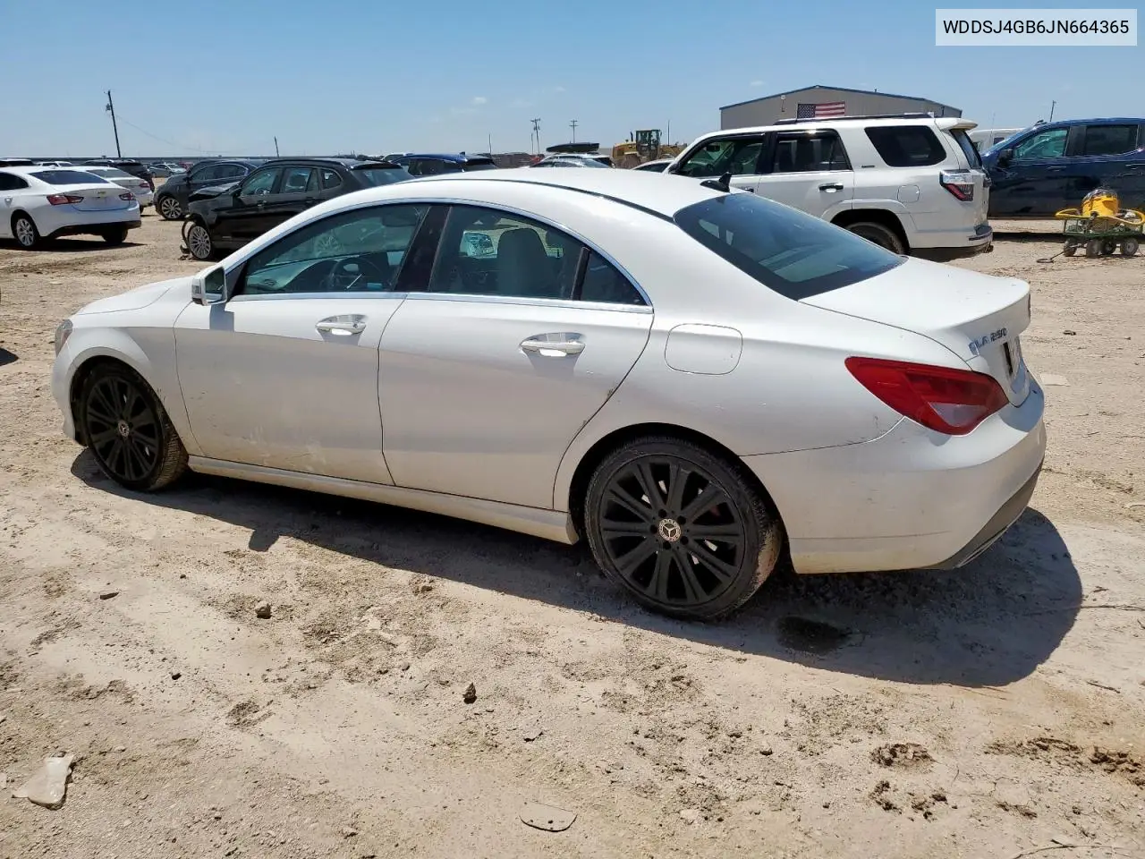 2018 Mercedes-Benz Cla 250 4Matic VIN: WDDSJ4GB6JN664365 Lot: 61214945