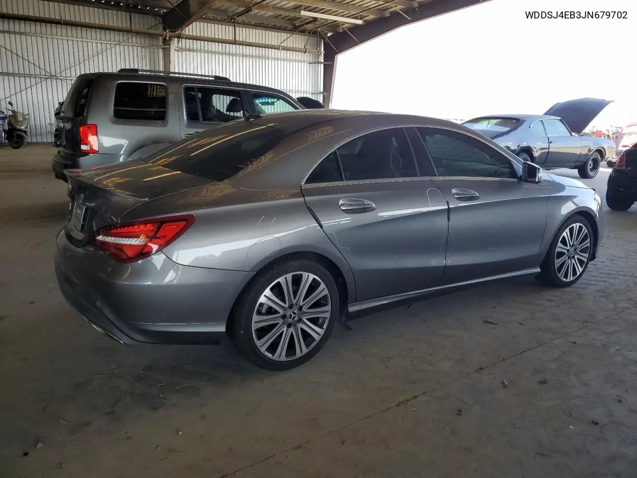 2018 Mercedes-Benz Cla 250 VIN: WDDSJ4EB3JN679702 Lot: 61641855