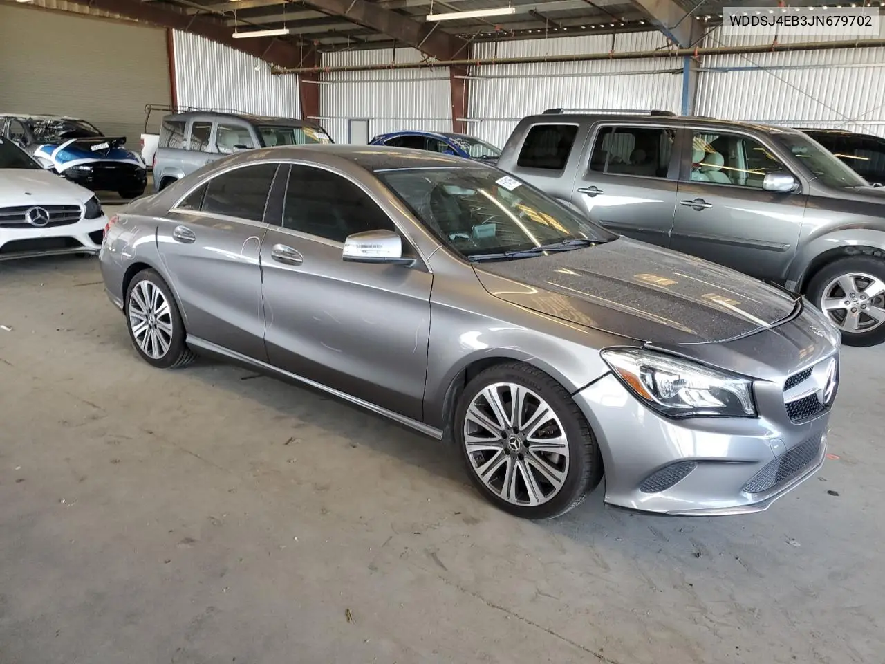 2018 Mercedes-Benz Cla 250 VIN: WDDSJ4EB3JN679702 Lot: 61641855