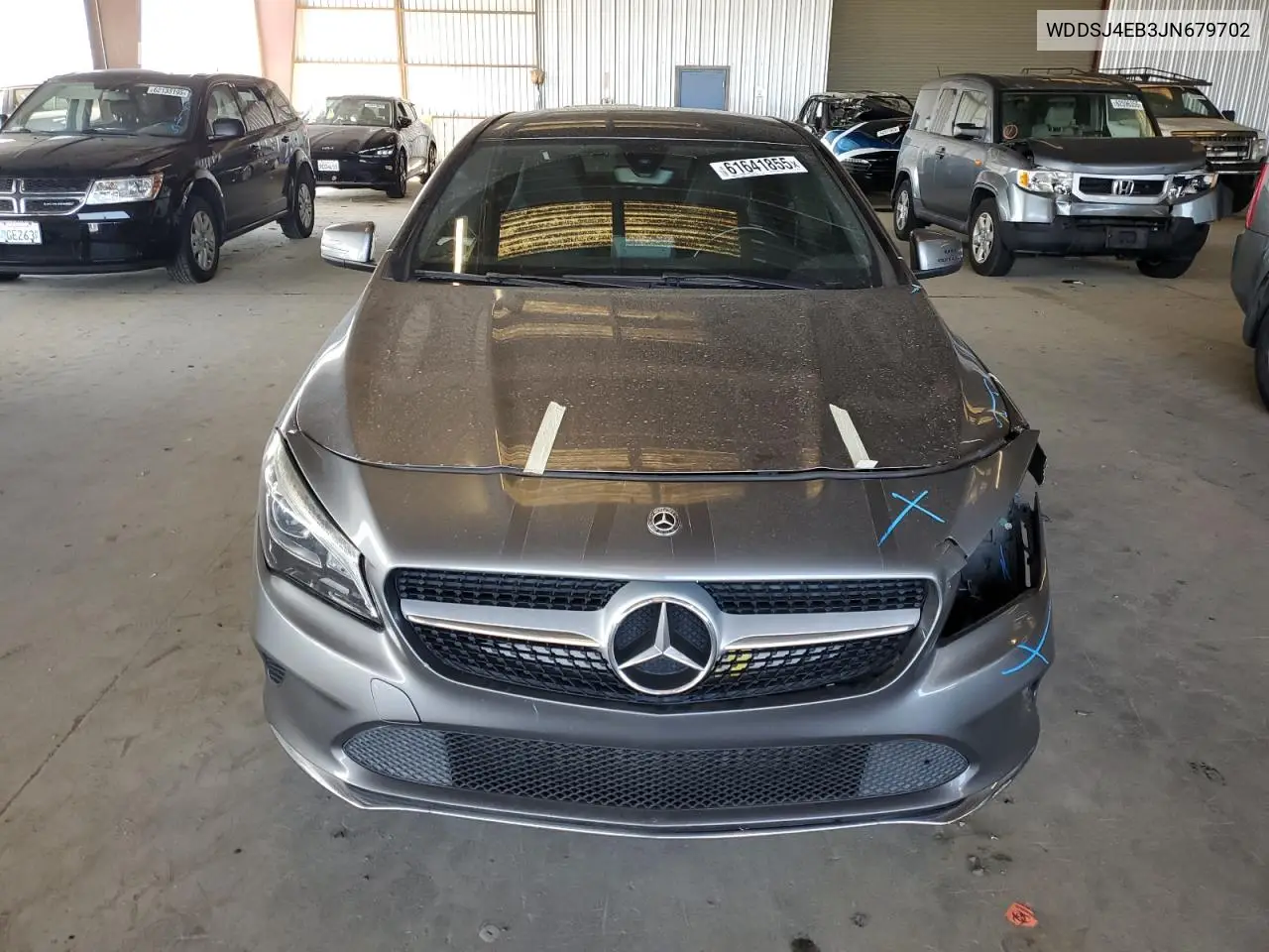 2018 Mercedes-Benz Cla 250 VIN: WDDSJ4EB3JN679702 Lot: 61641855