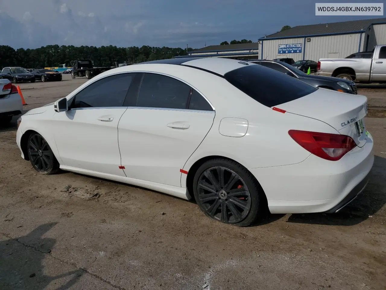 2018 Mercedes-Benz Cla 250 4Matic VIN: WDDSJ4GBXJN639792 Lot: 62102235