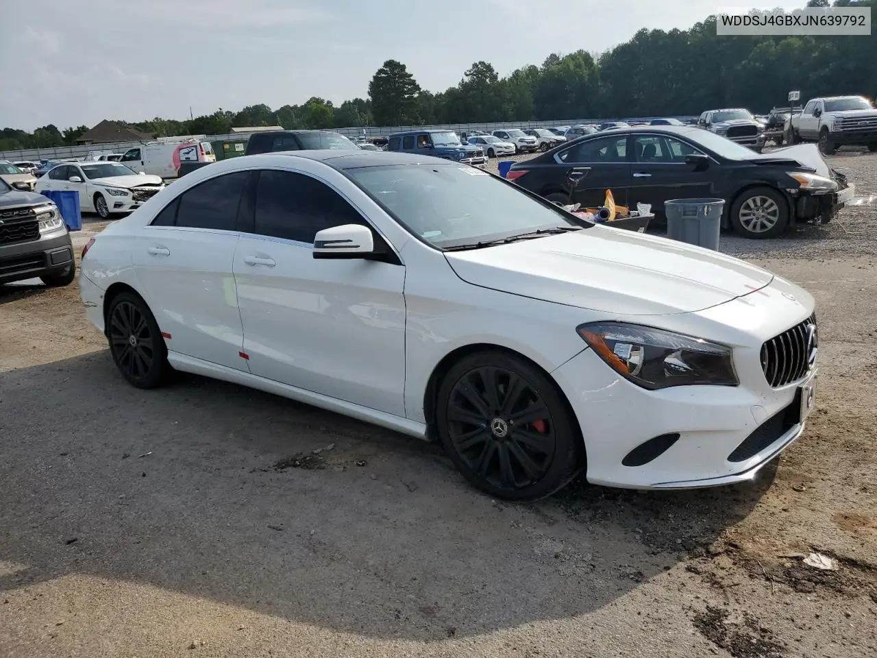 2018 Mercedes-Benz Cla 250 4Matic VIN: WDDSJ4GBXJN639792 Lot: 62102235