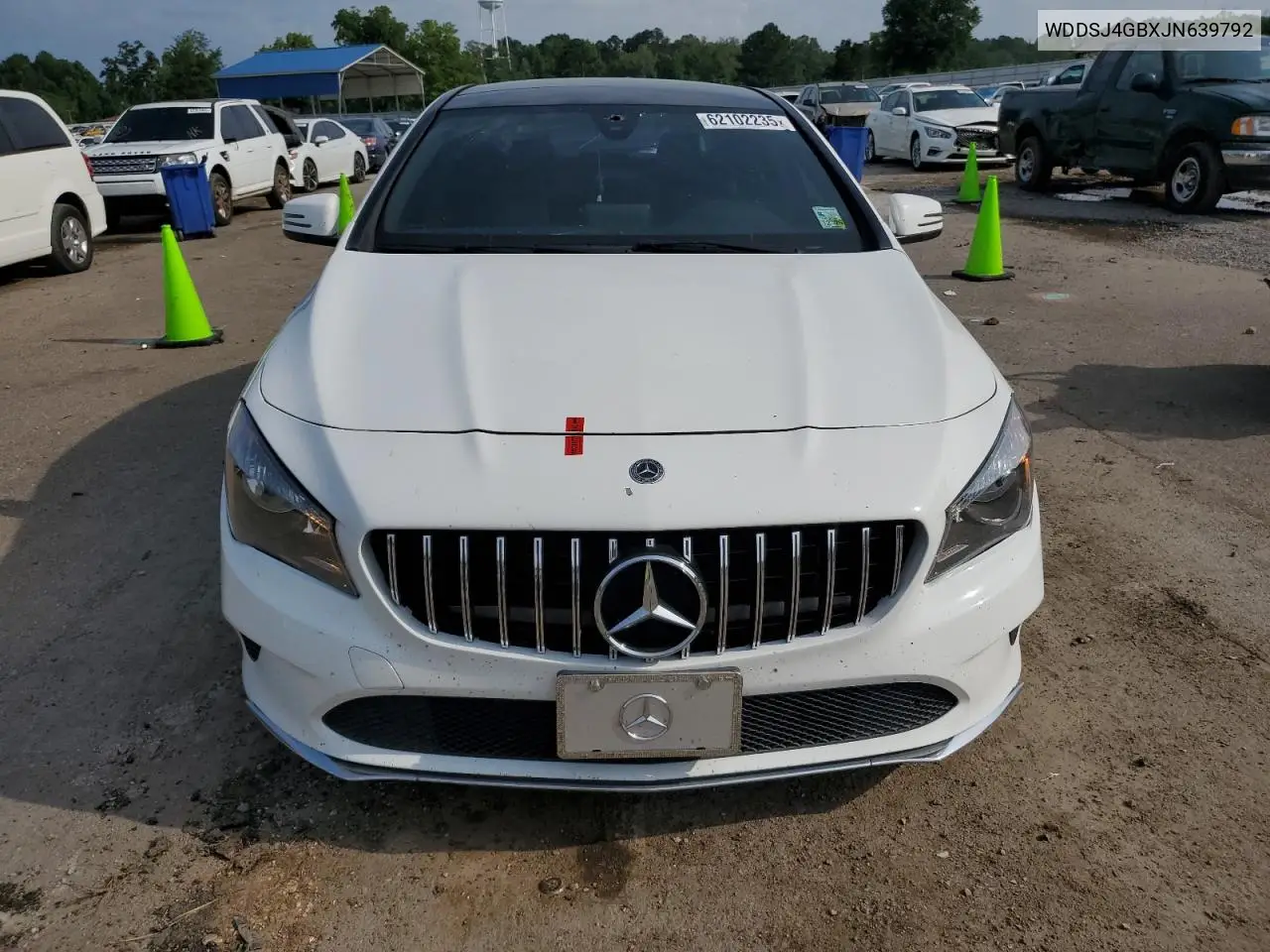 2018 Mercedes-Benz Cla 250 4Matic VIN: WDDSJ4GBXJN639792 Lot: 62102235