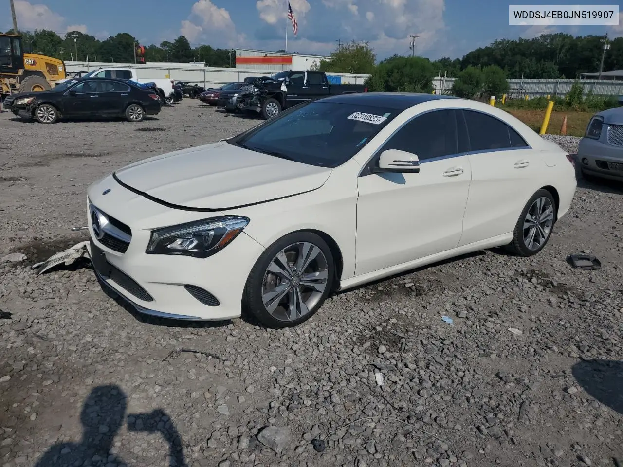 wddsj4eb0jn519907 WDDSJ4EB0JN519907 2018 Mercedes-Benz Cla 250