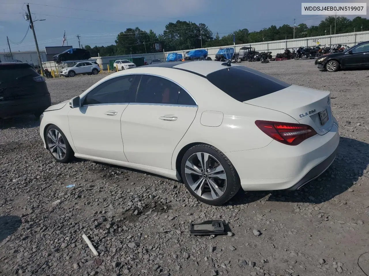 wddsj4eb0jn519907 WDDSJ4EB0JN519907 2018 Mercedes-Benz Cla 250