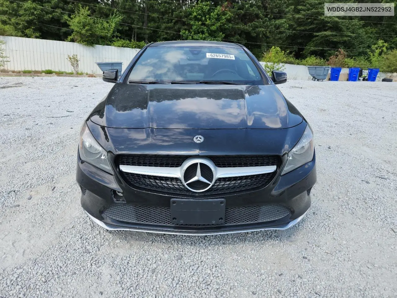 2018 Mercedes-Benz Cla 250 4Matic VIN: WDDSJ4GB2JN522952 Lot: 62657985