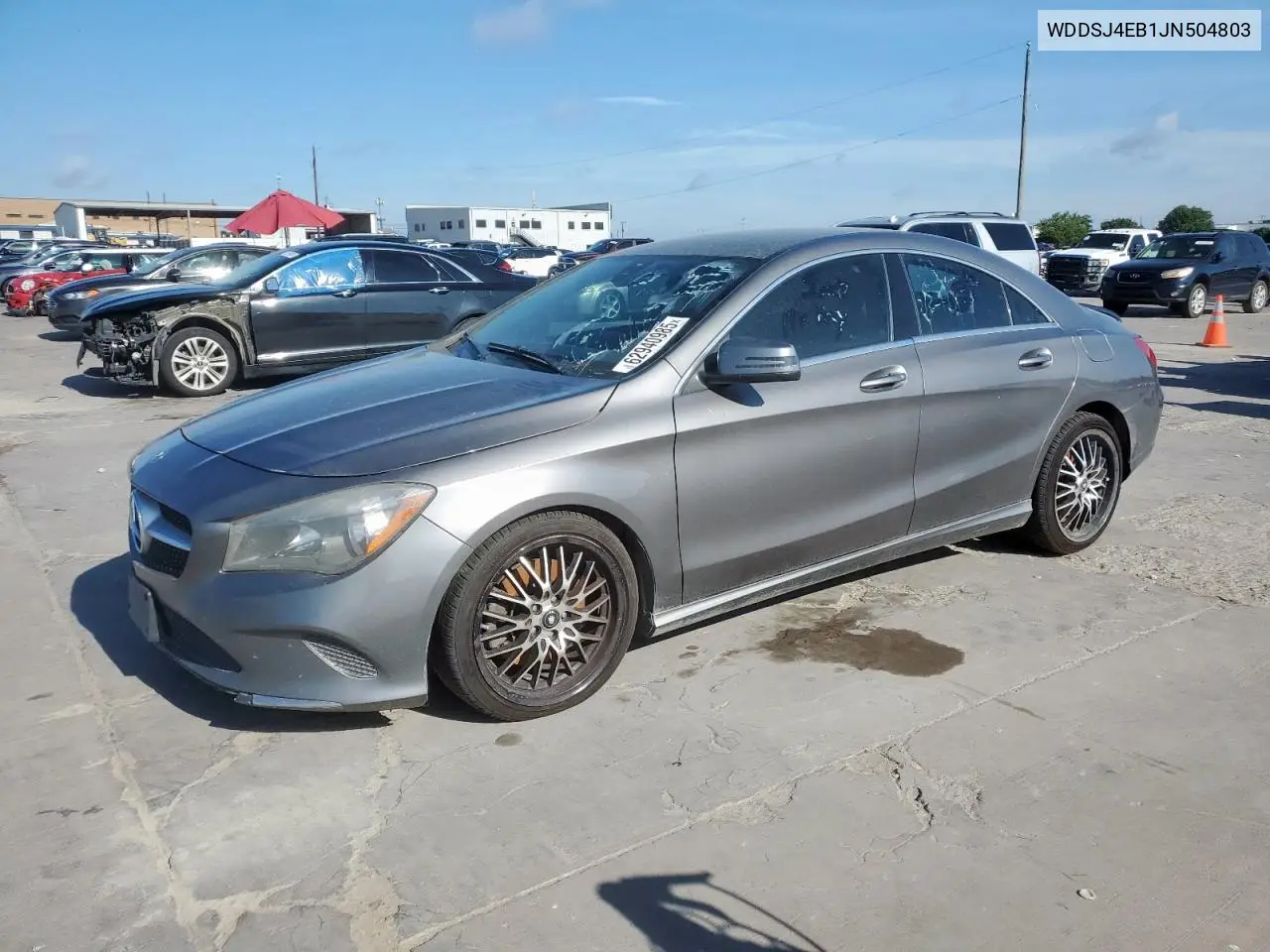 2018 Mercedes-Benz Cla 250 VIN: WDDSJ4EB1JN504803 Lot: 62940985