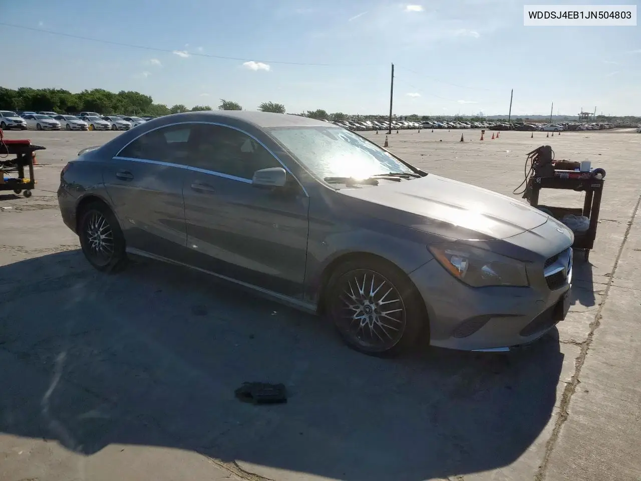 2018 Mercedes-Benz Cla 250 VIN: WDDSJ4EB1JN504803 Lot: 62940985