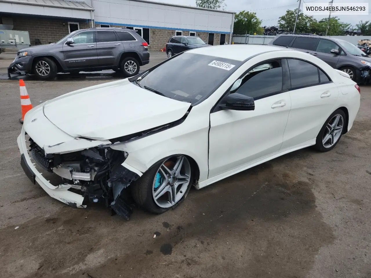 2018 Mercedes-Benz Cla 250 VIN: WDDSJ4EB5JN546293 Lot: 64985115