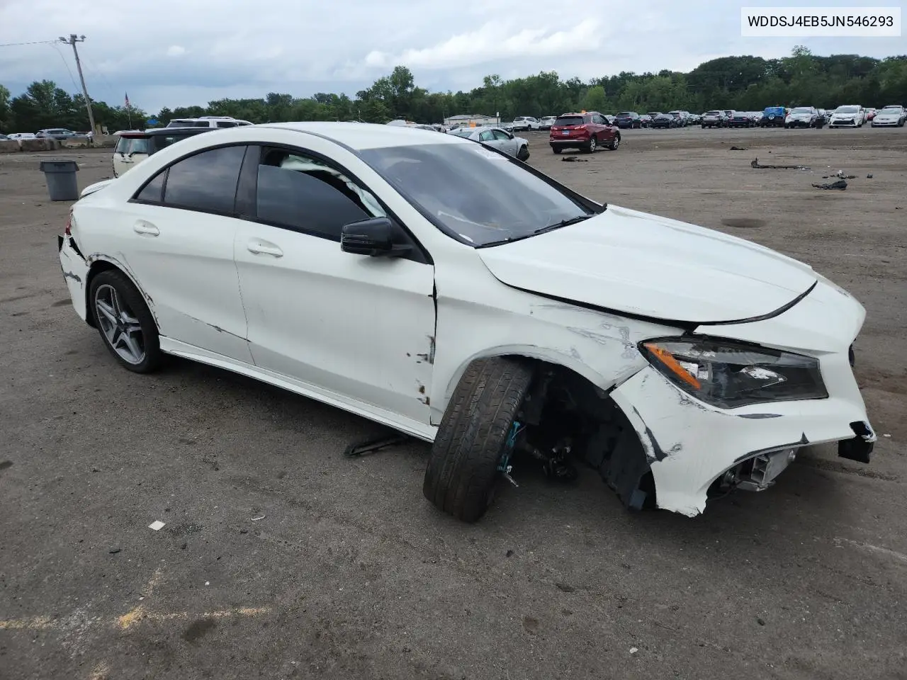 2018 Mercedes-Benz Cla 250 VIN: WDDSJ4EB5JN546293 Lot: 64985115