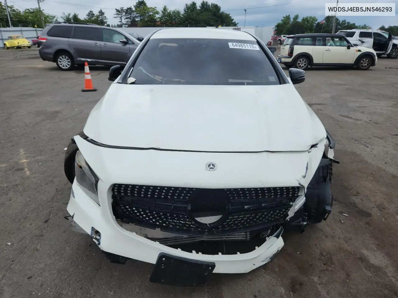 2018 Mercedes-Benz Cla 250 VIN: WDDSJ4EB5JN546293 Lot: 64985115
